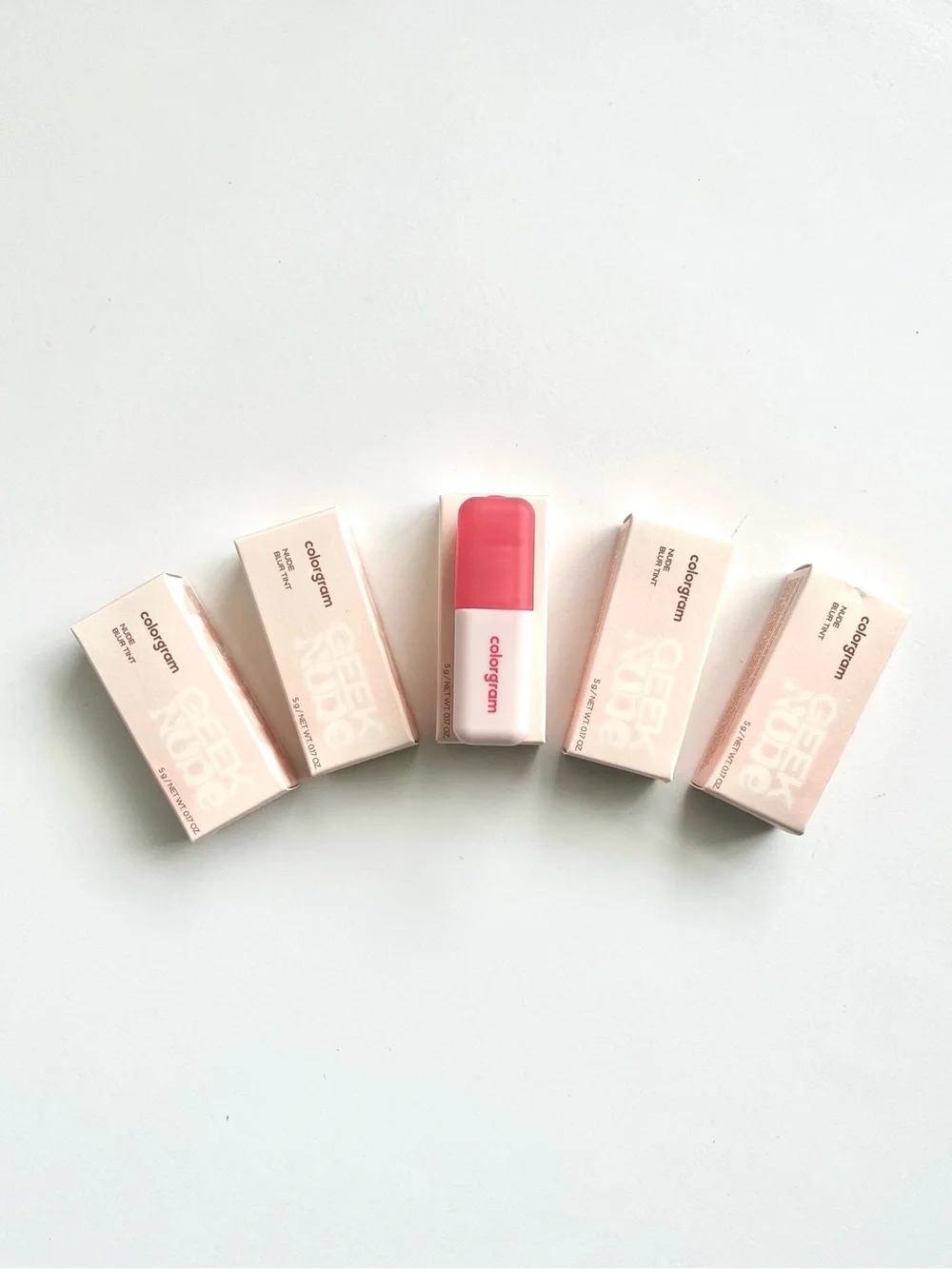 🆕 5 Colorgram Nude Blur Lip Tint-Vintage Red